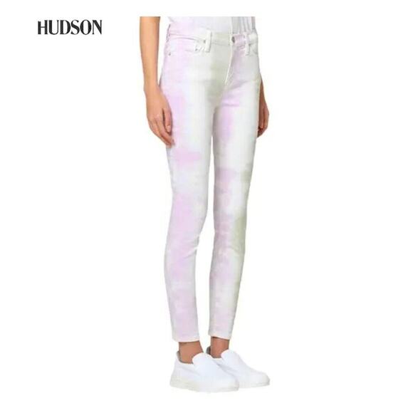 Hudson Jeans Nico Super Skinny - Paper Flower - Size 25 NWT - Picture 13 of 15